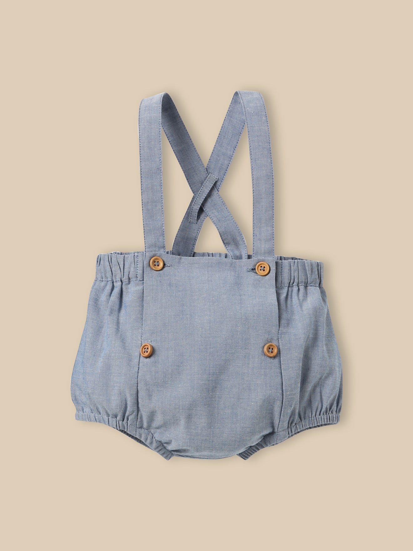 Baby-Bloomer aus Chambray-Stoff