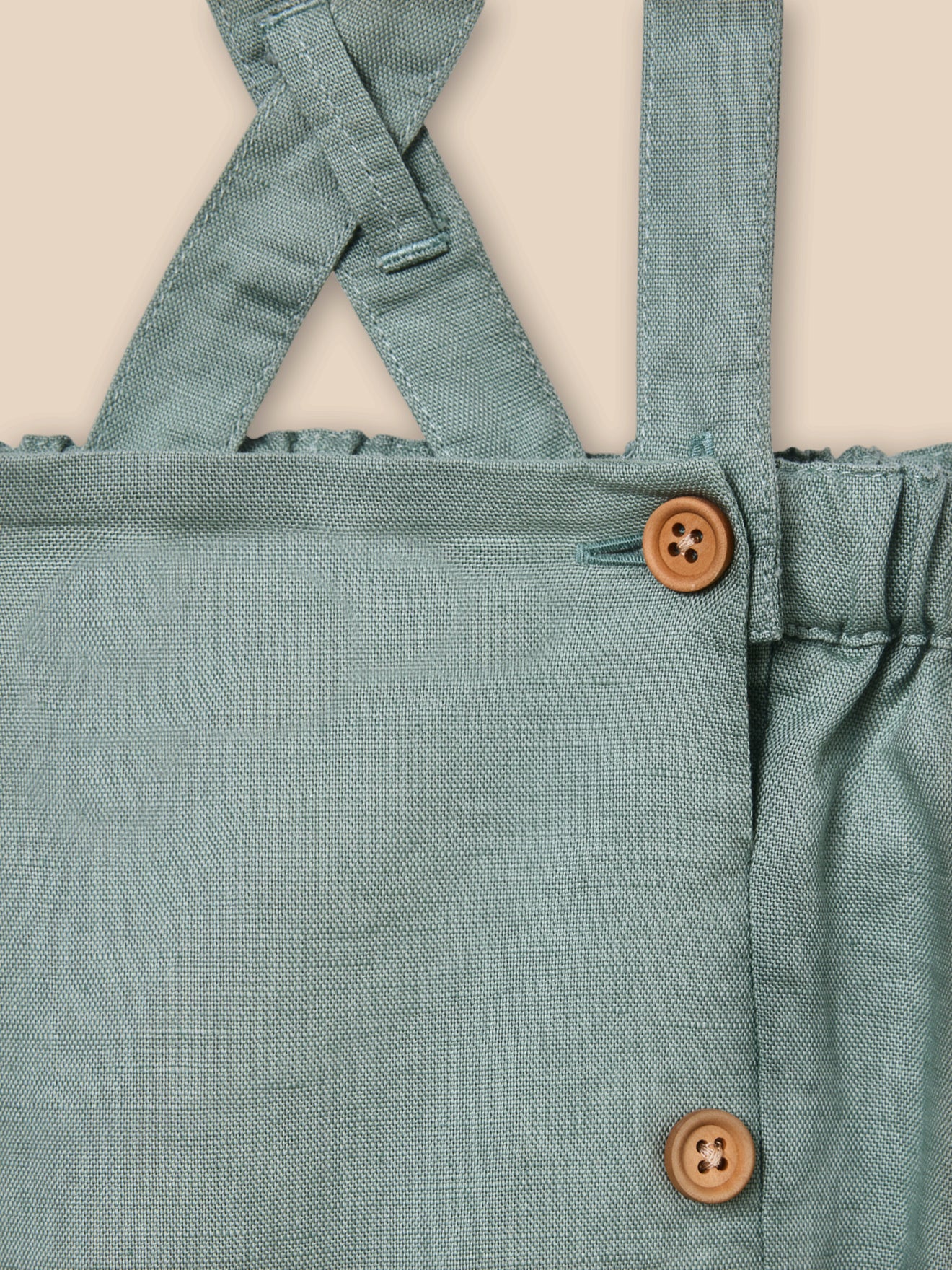 Baby-Bloomer aus Leinen und Baumwolle