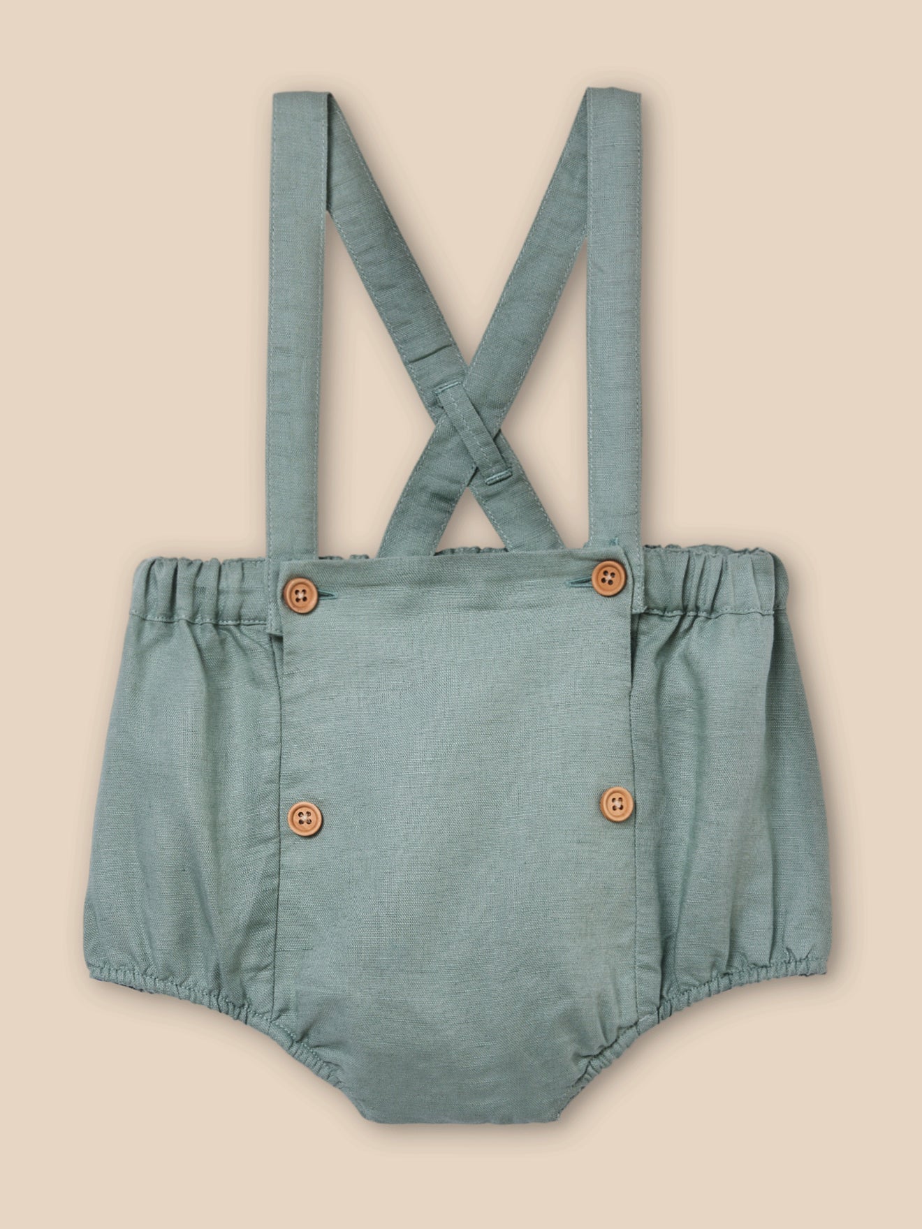 Baby-Bloomer aus Leinen und Baumwolle