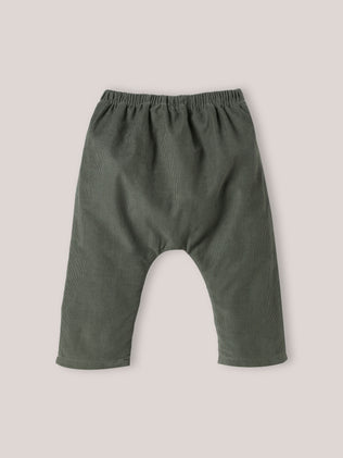 Baby-Pluderhose aus Velours