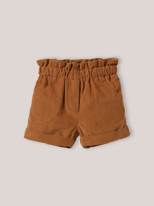 Baby-Shorts aus Velours