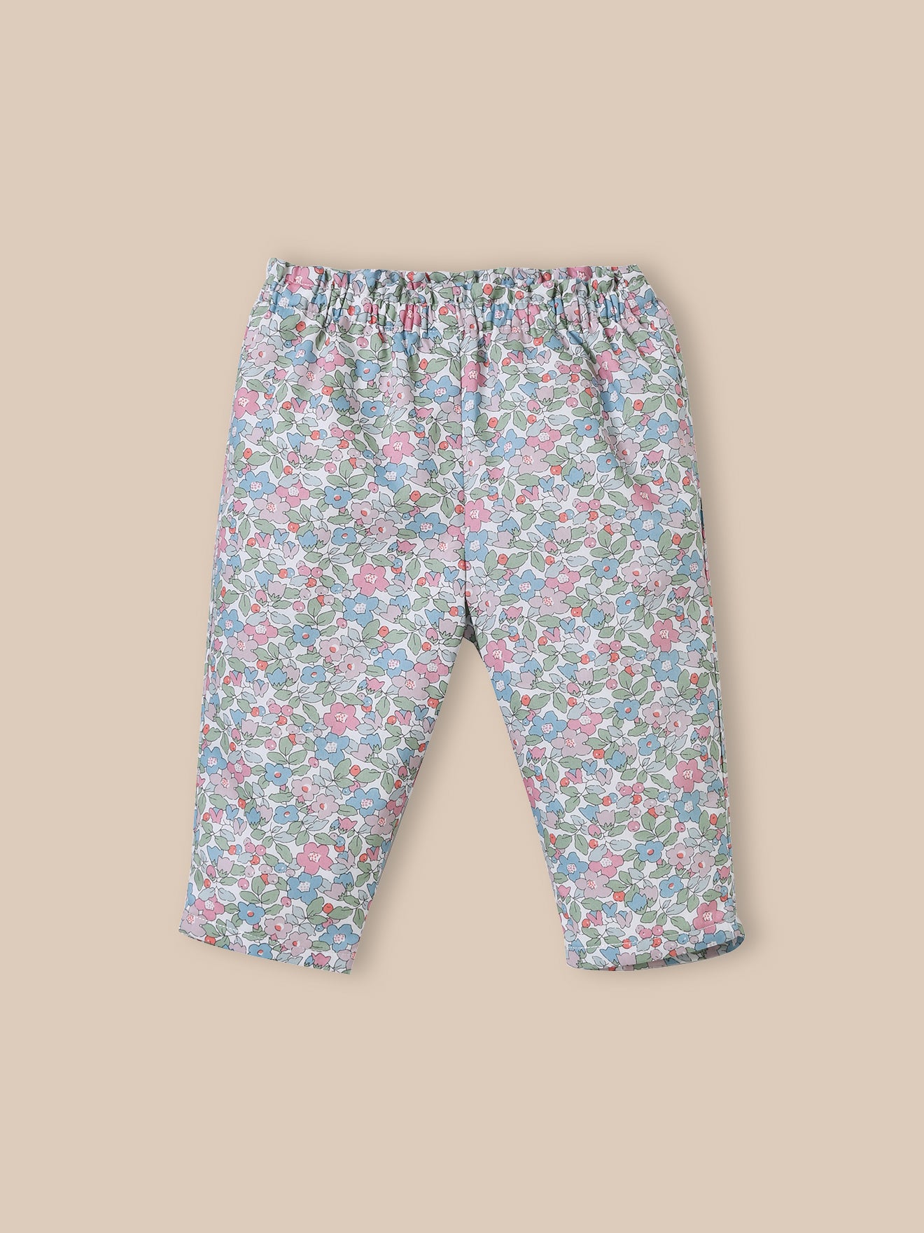 Pantalon en tissu Liberty Bébé -> Kinderhose aus Liberty-Stoff