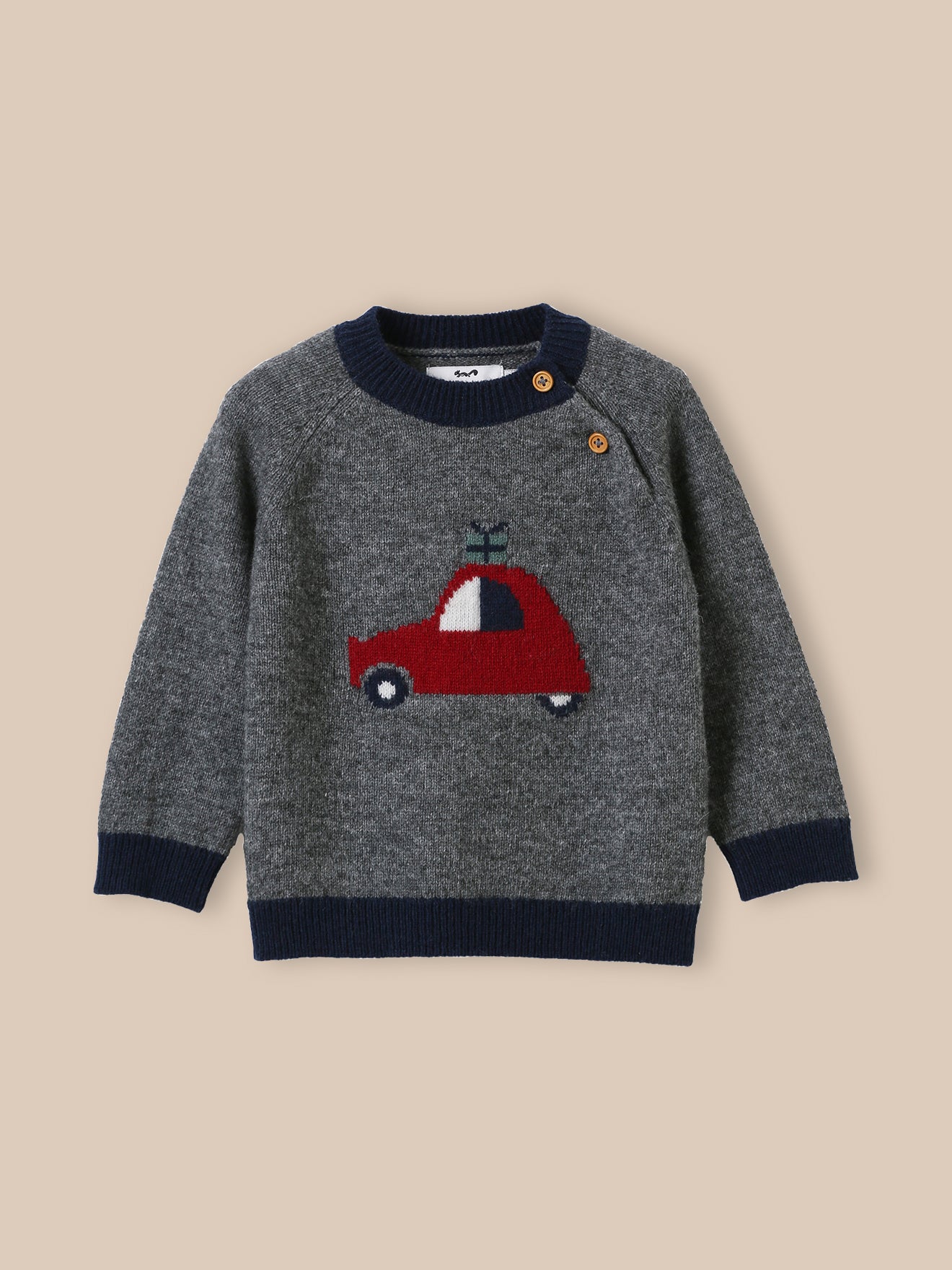 Pull bébé en laine