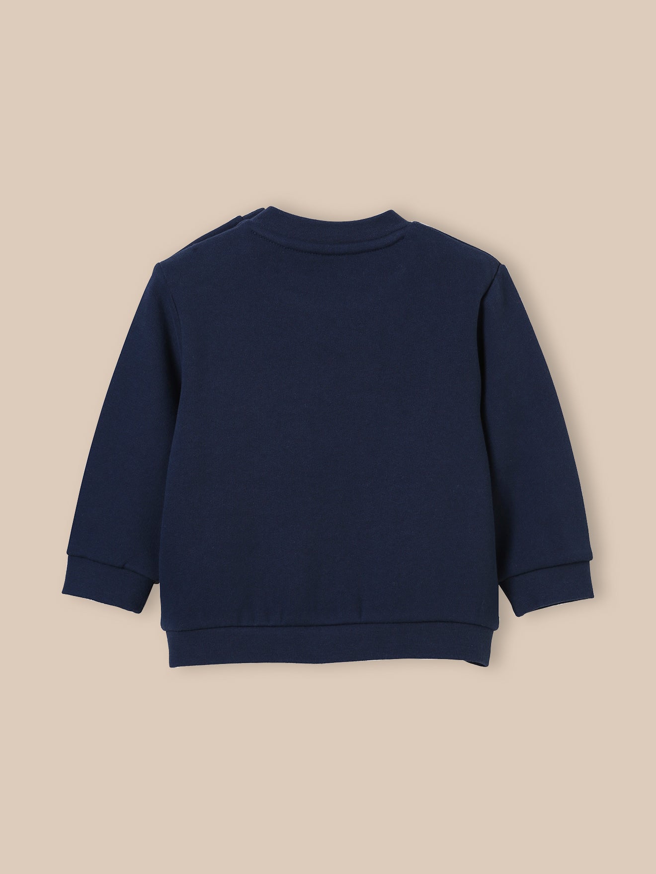 Baby-Sweatshirt « Bonjour » – Bio-Baumwolle