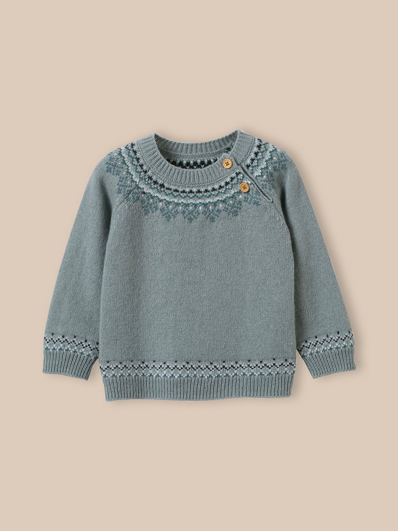 Baby-Pullover aus Lambswool