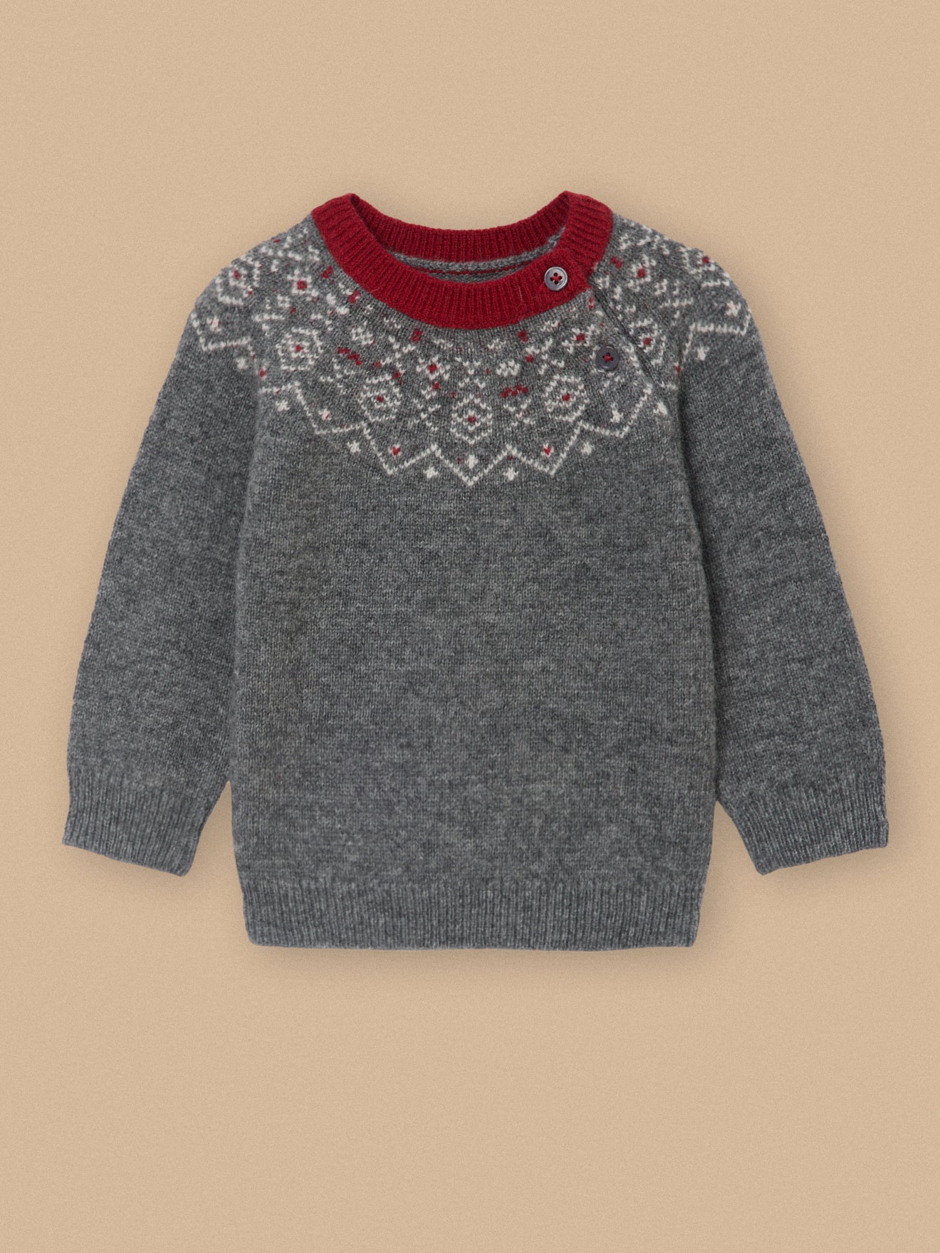 Baby-Pullover aus Lambswool