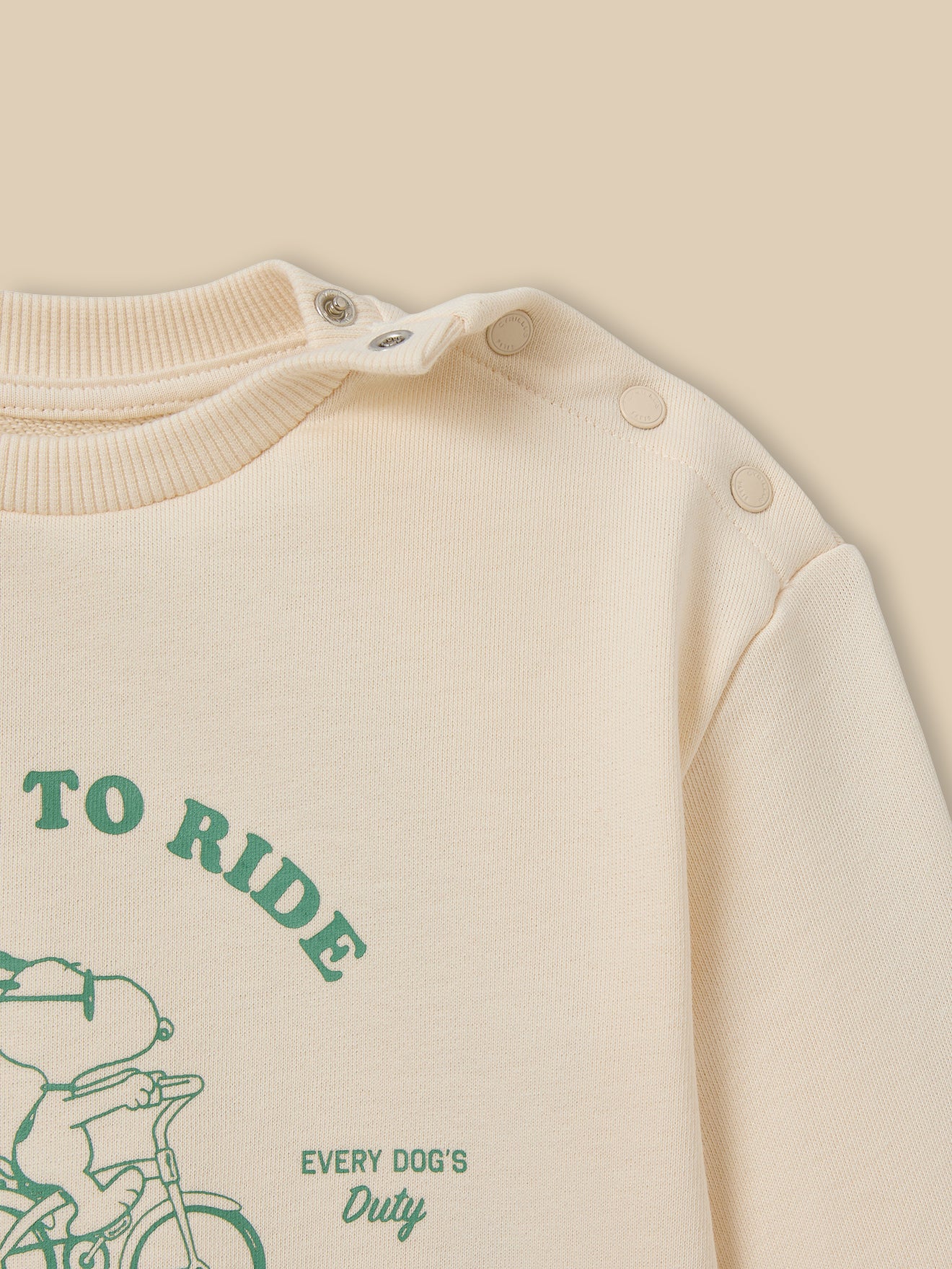 Sweat Bébé Cyrillus x PEANUTS(TM) Collection Snoopy