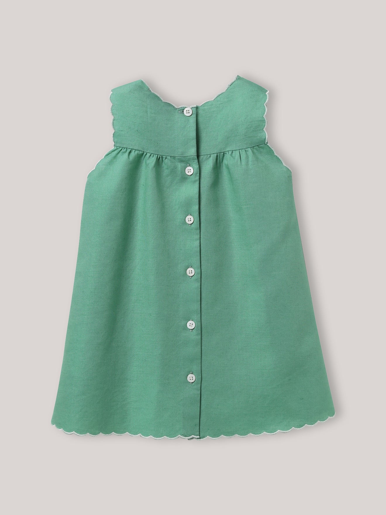Robe en lin et coton Bébé
