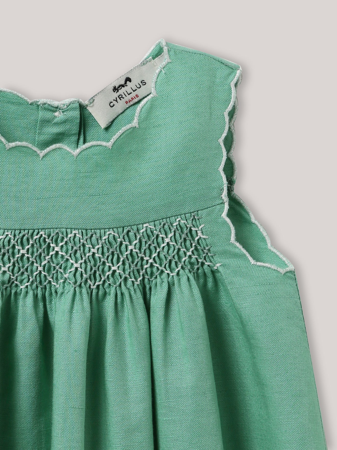 Robe en lin et coton Bébé