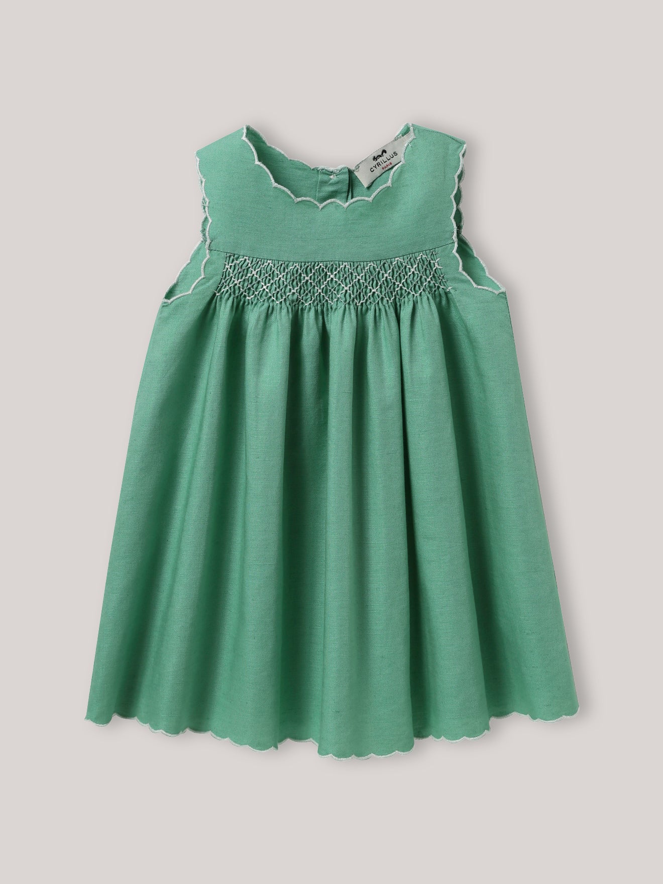 Robe en lin et coton Bébé