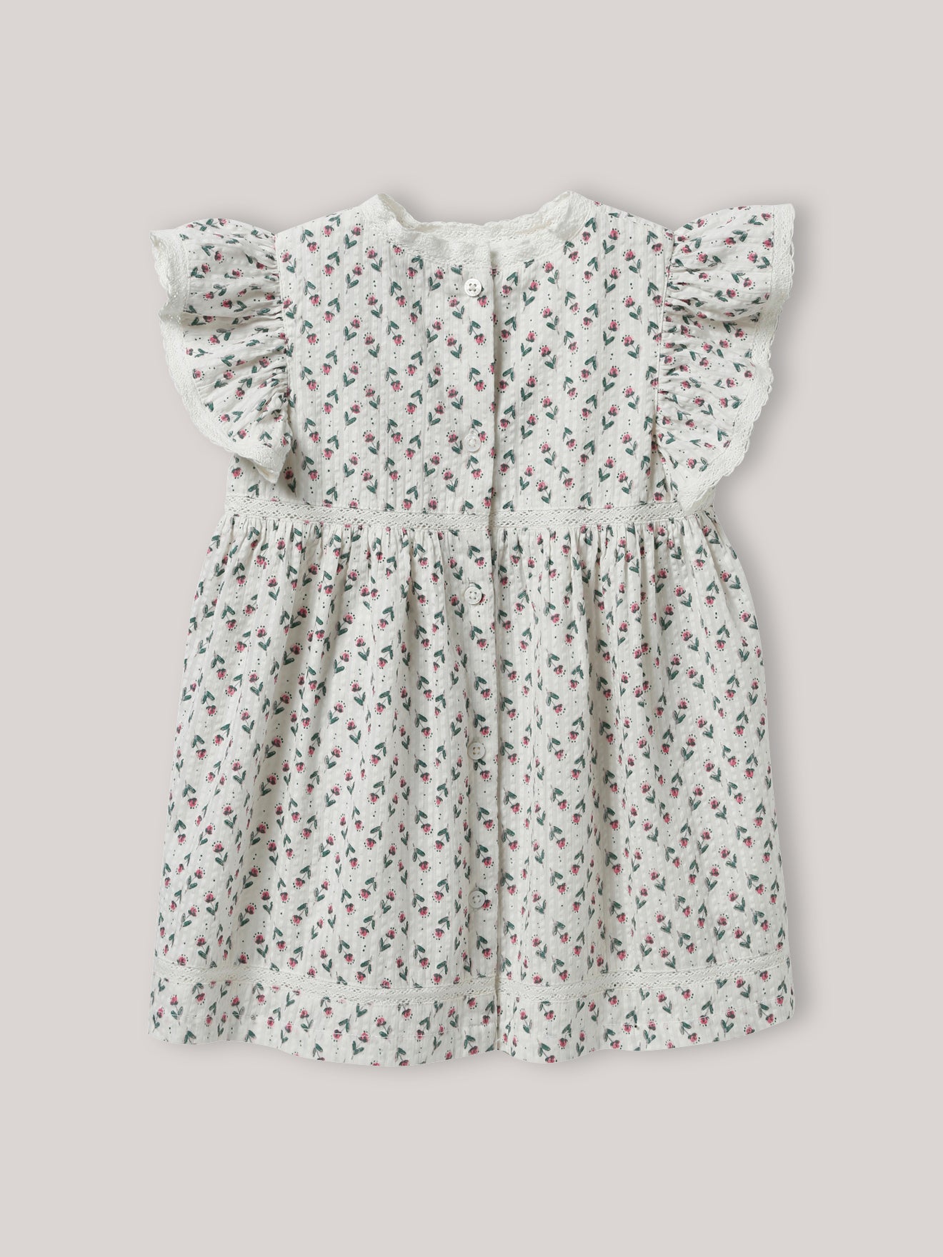 Robe en seersucker bébé