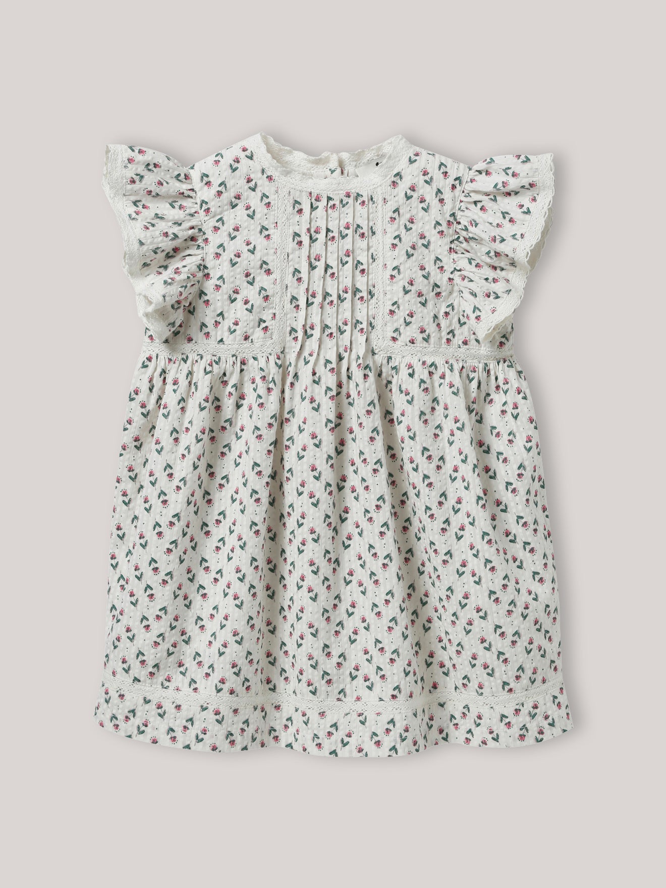 Robe en seersucker bébé