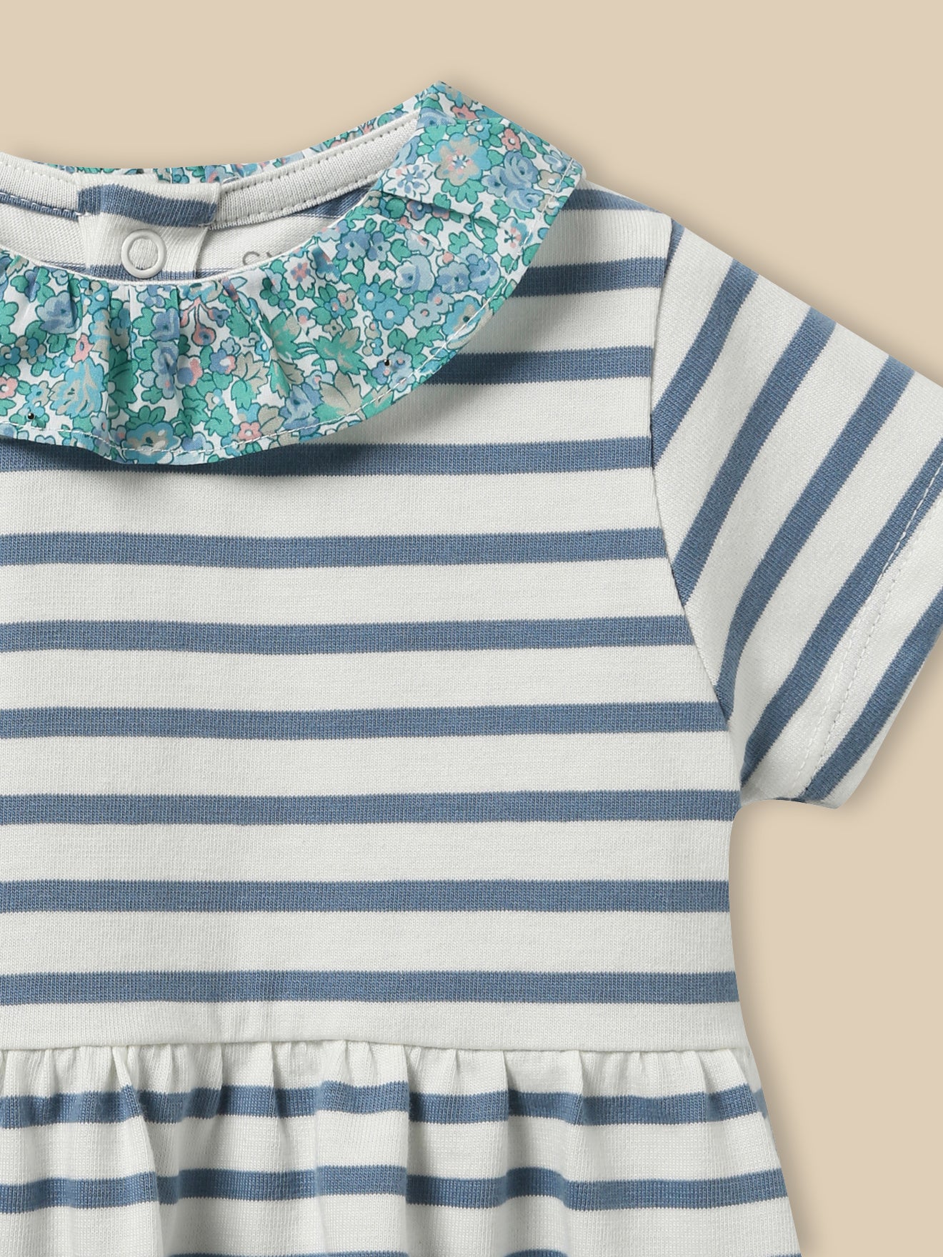 Matrosen-Kleid, Baby - Bio-Baumwolle