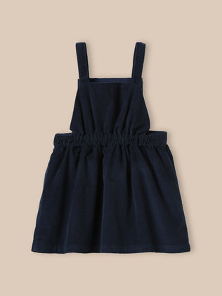 Robe-tablier bébé en velours