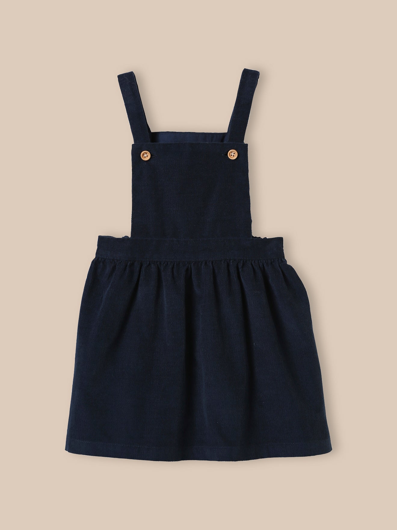 Robe-tablier bébé en velours
