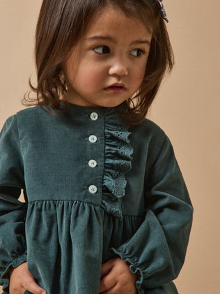 Robe en velours Bébé