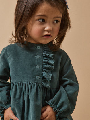 Baby-Kleid aus Samtcord