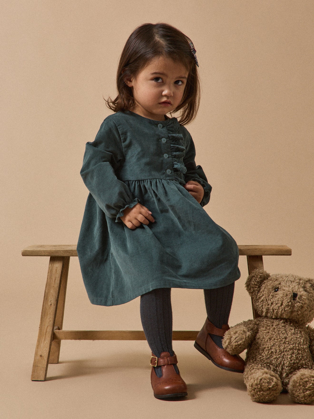 Robe en velours Bébé