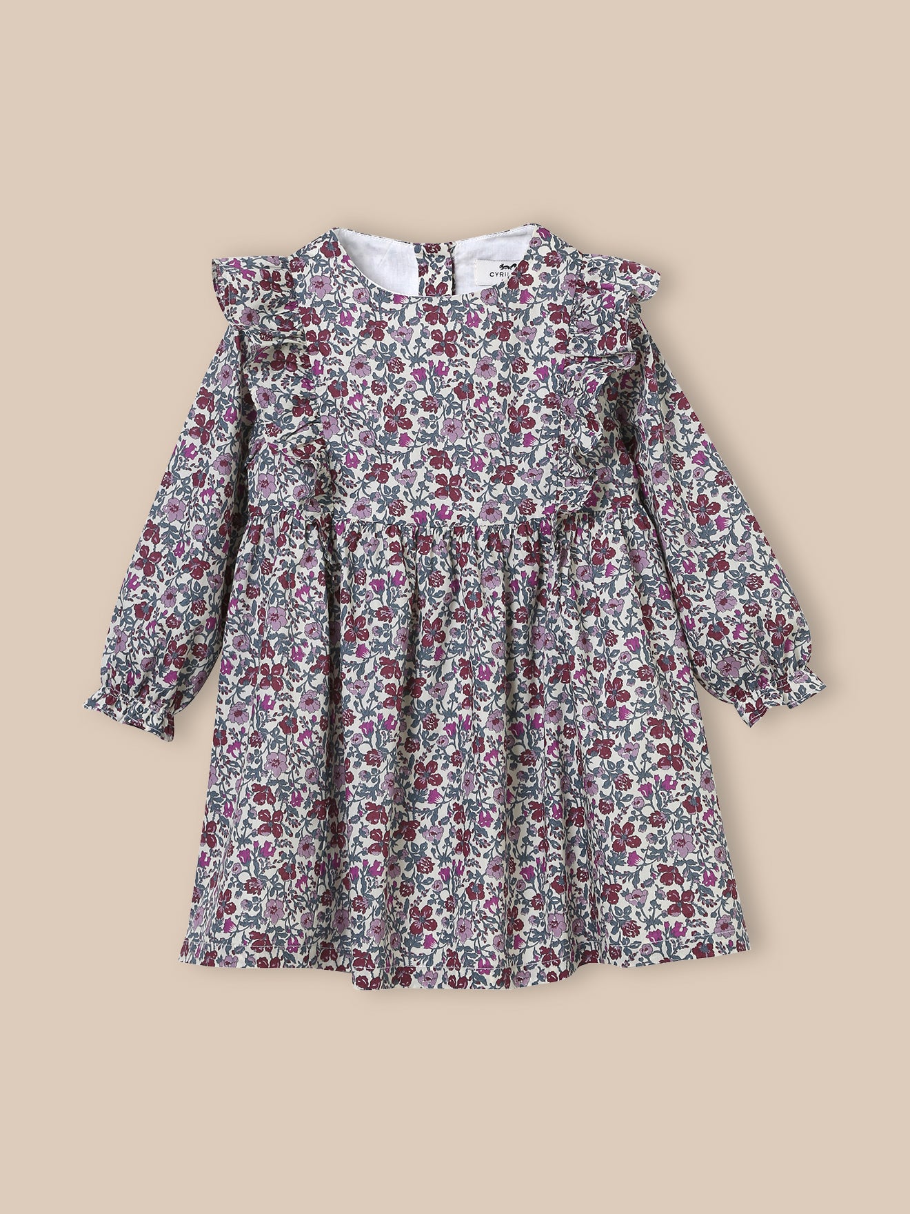 Robe en tissu Liberty Meadow bébé
