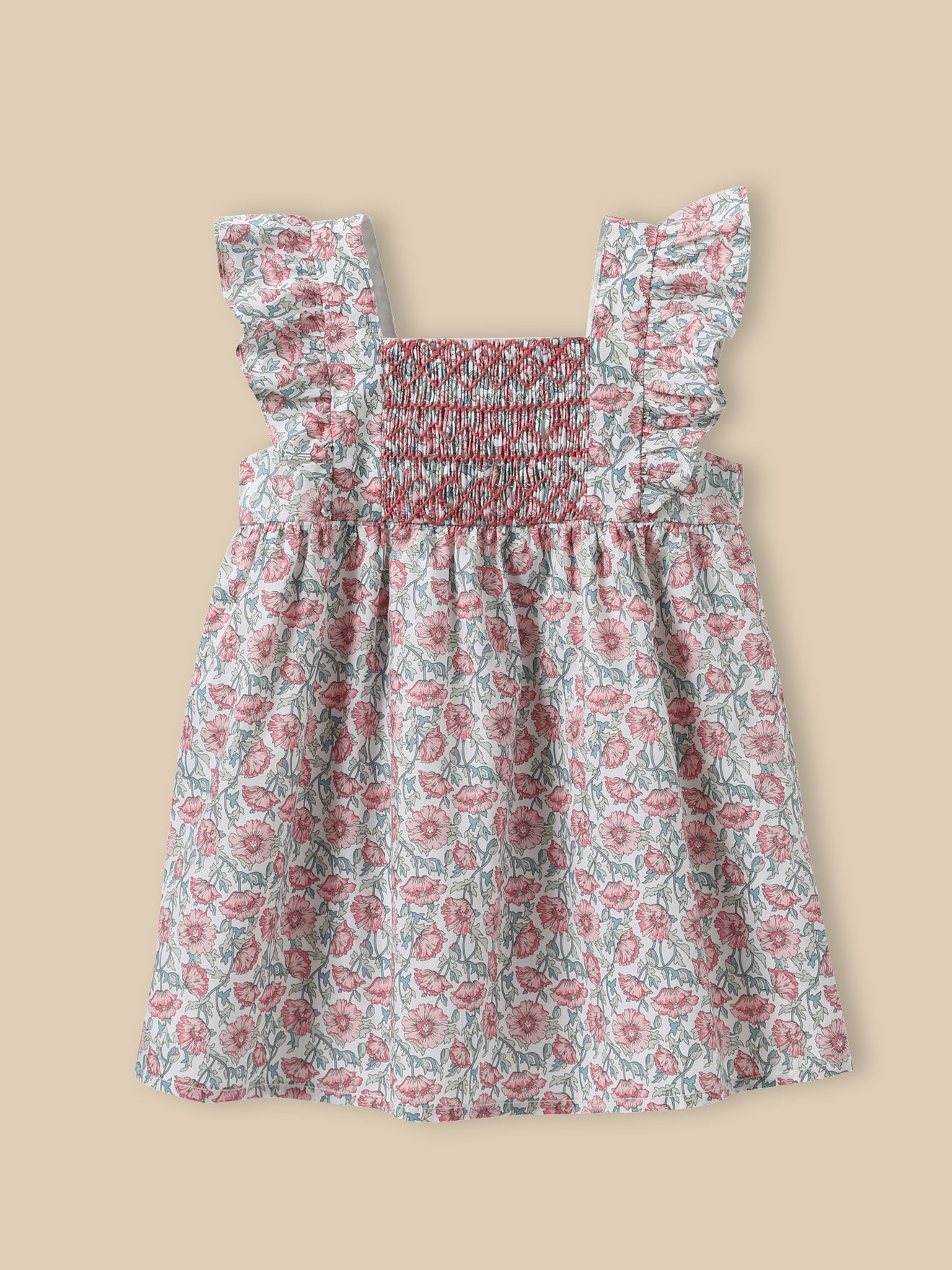 Robe en tissu Liberty Victoire - Collection fêtes et mariages