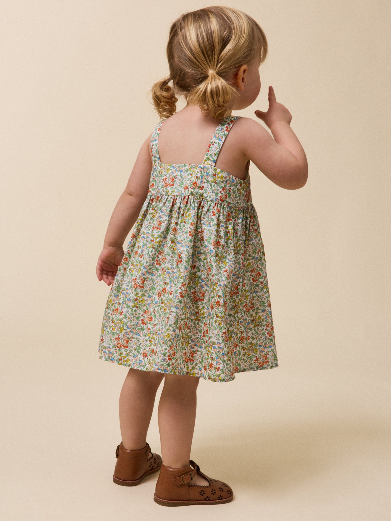 Kleid aus Liberty-Stoff Nazanin Baby