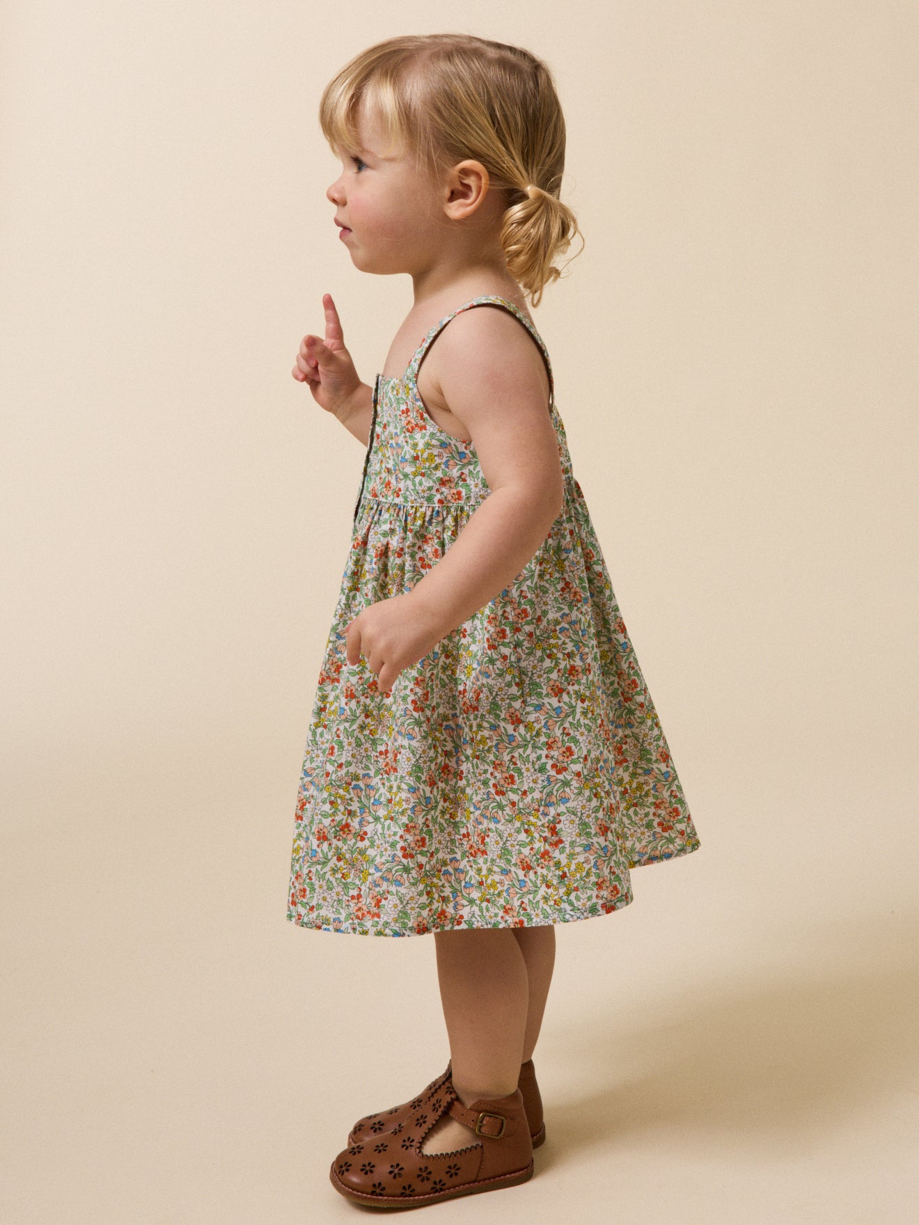 Kleid aus Liberty-Stoff Nazanin Baby