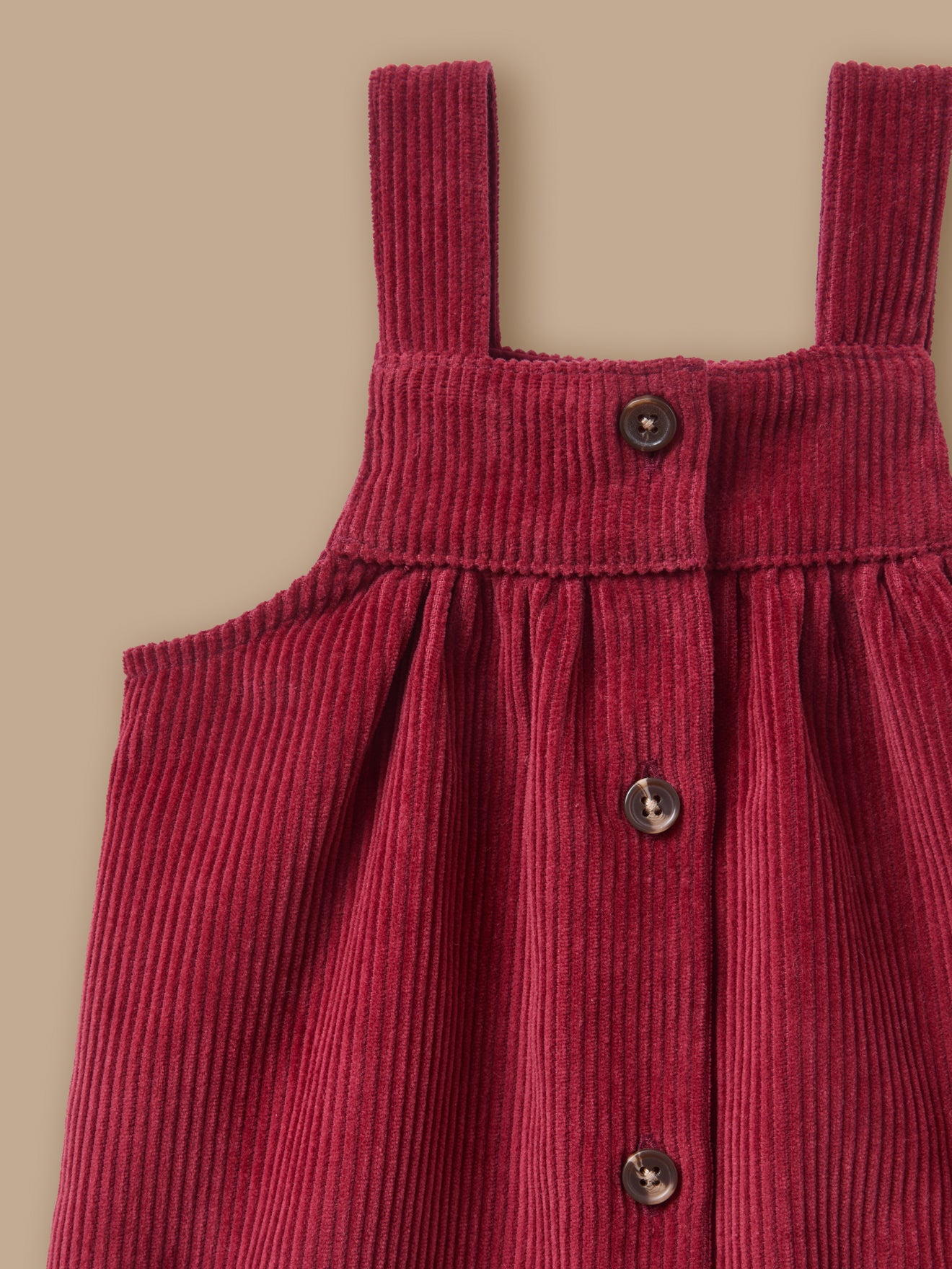Baby-Trägerkleid aus Cord