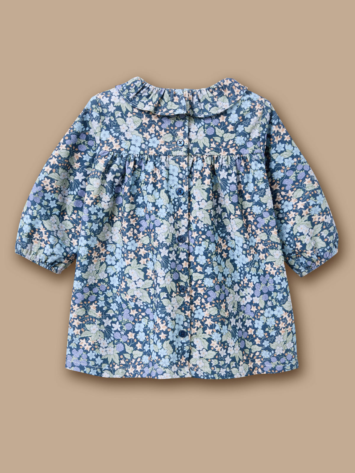 Robe bébé en tissu Liberty