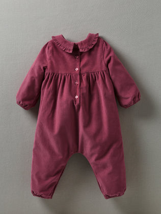 Baby-Overall aus Velours