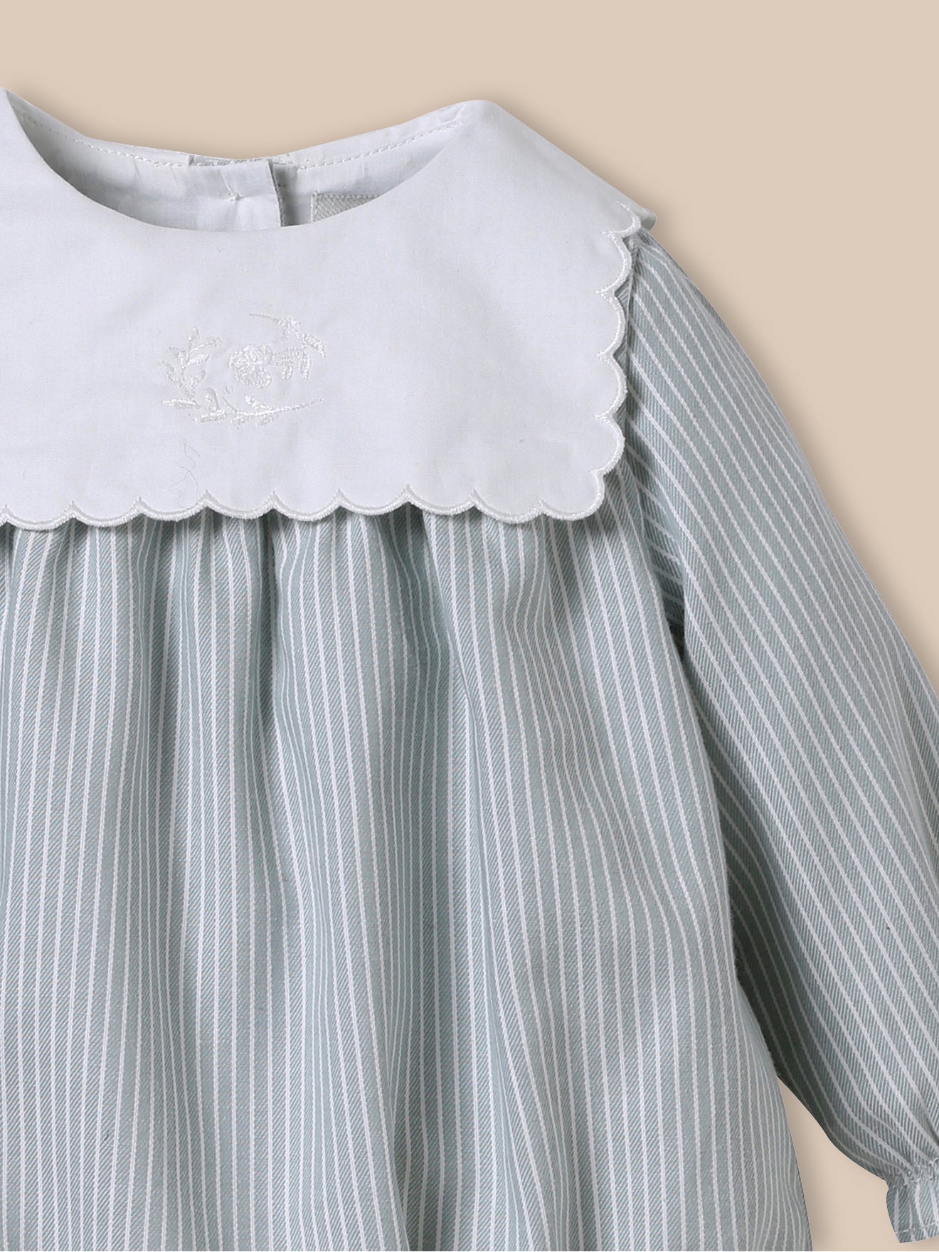 Baby-Strampler mit Vichy-Karos