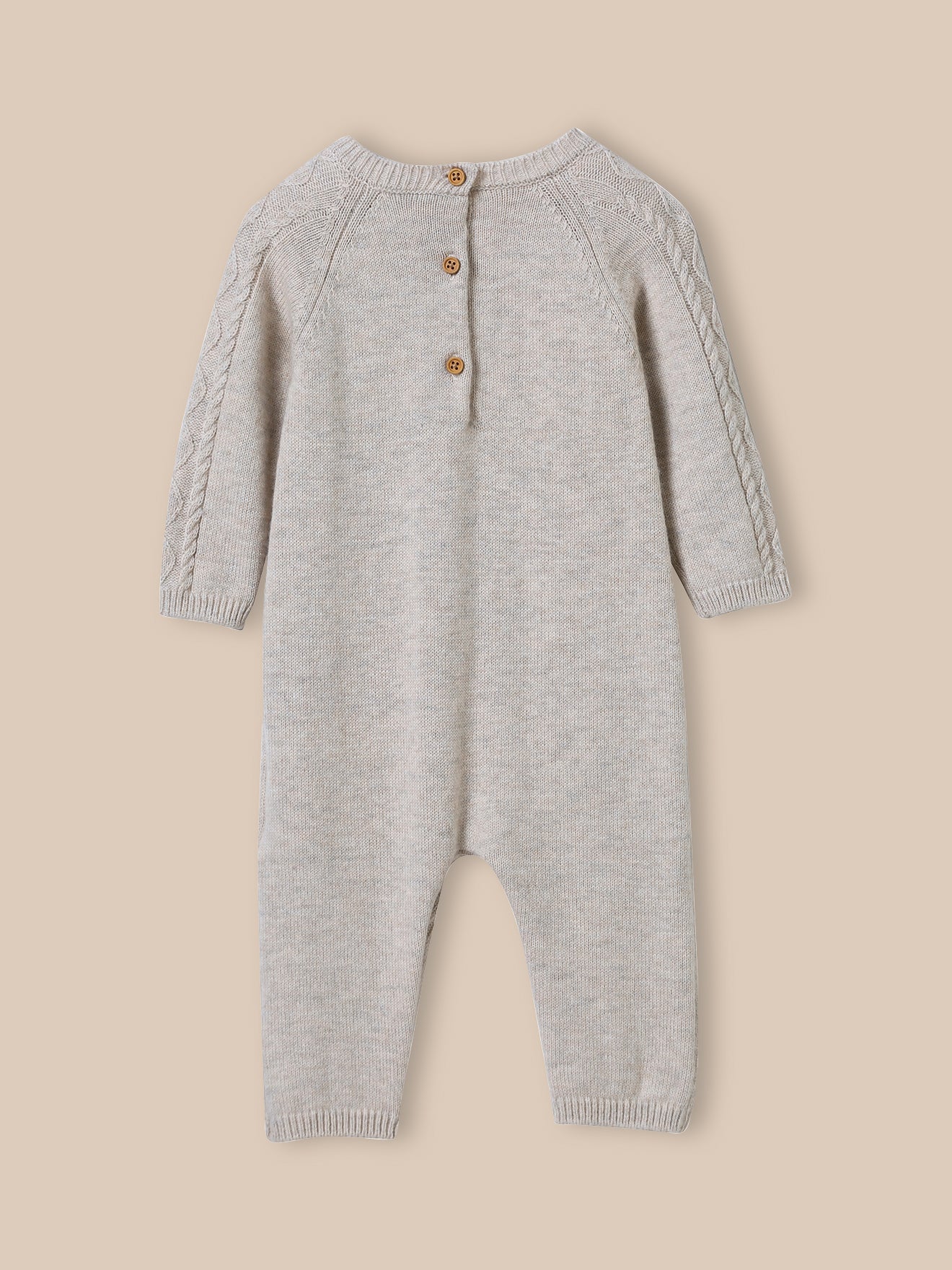 Baby-Overall aus Strick