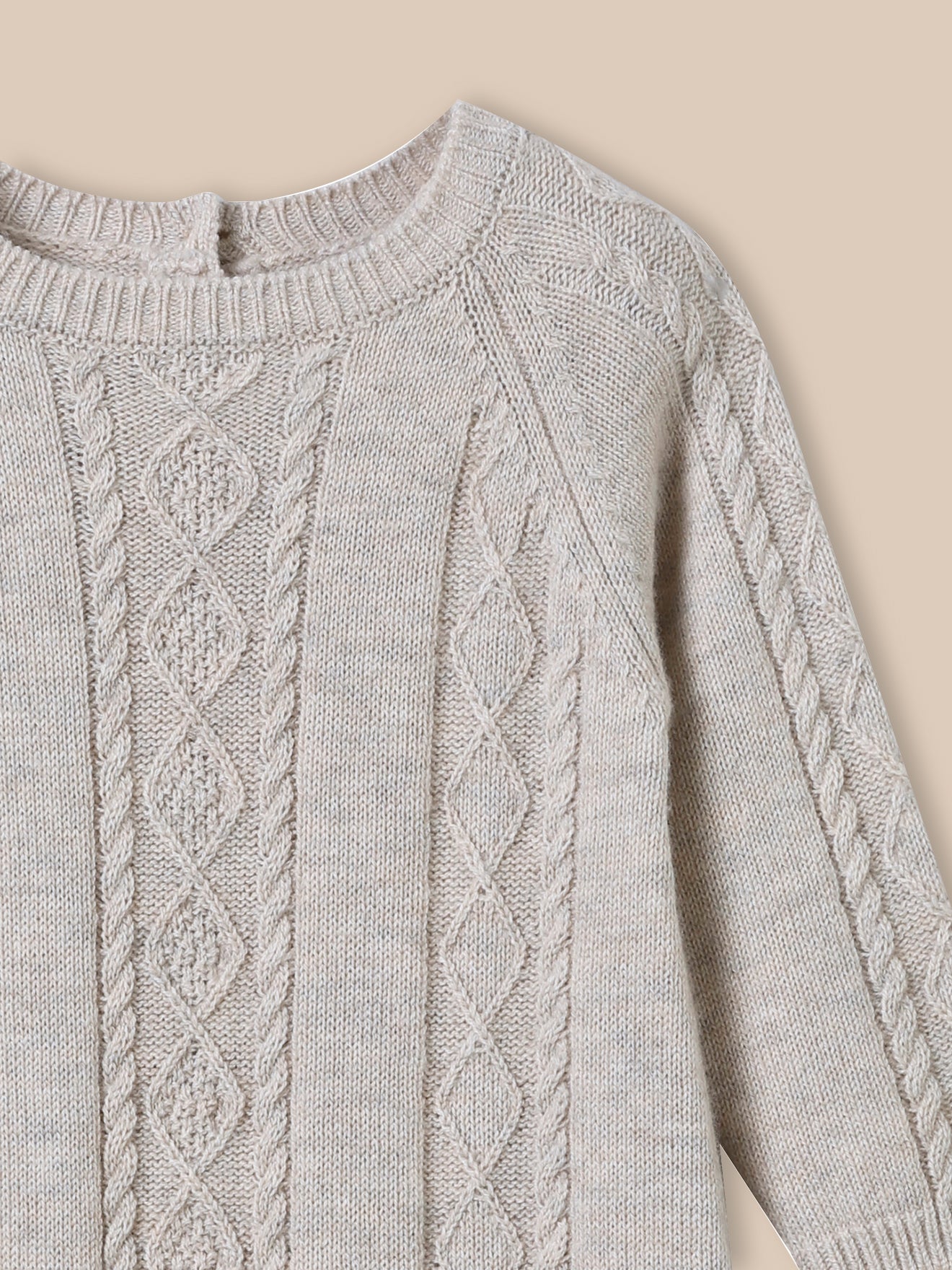 Baby-Overall aus Strick