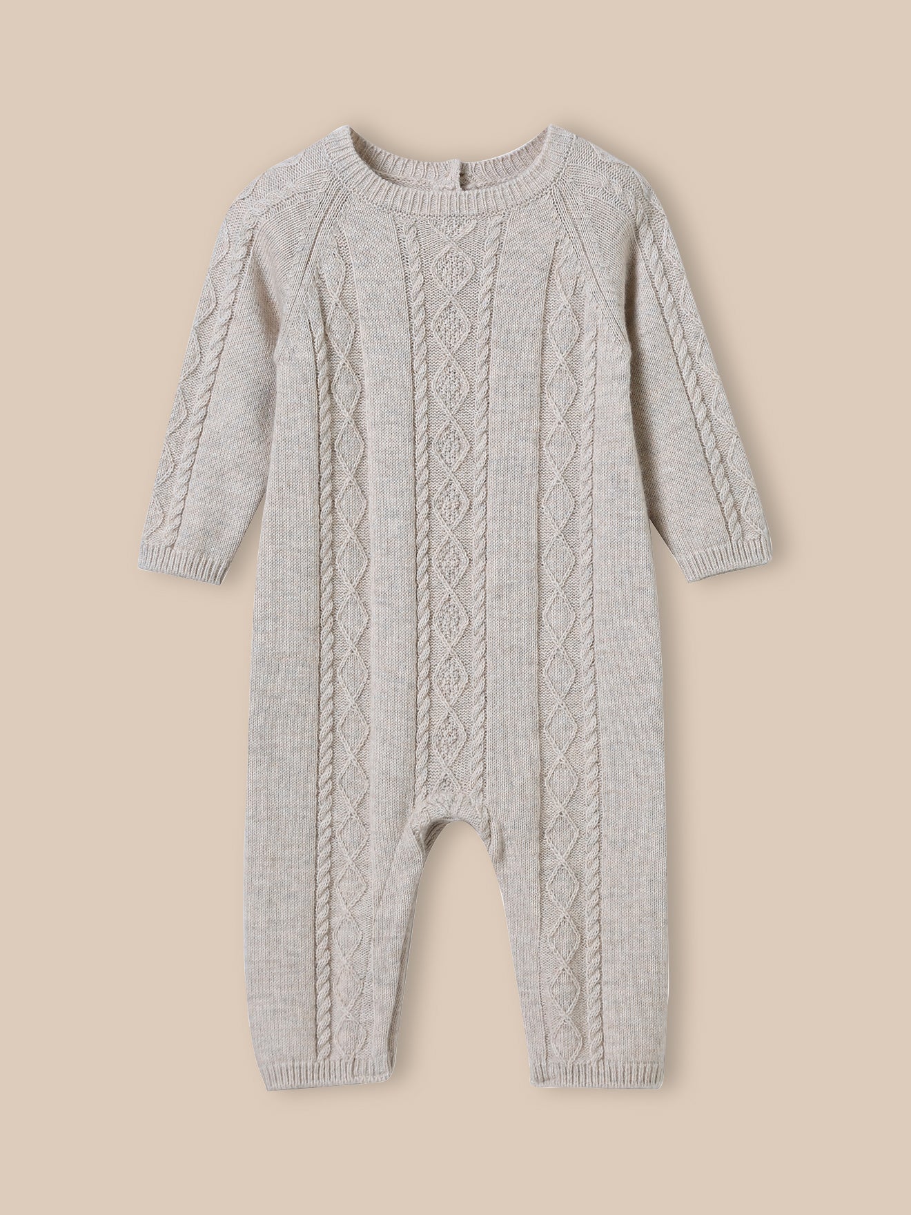 Baby-Overall aus Strick