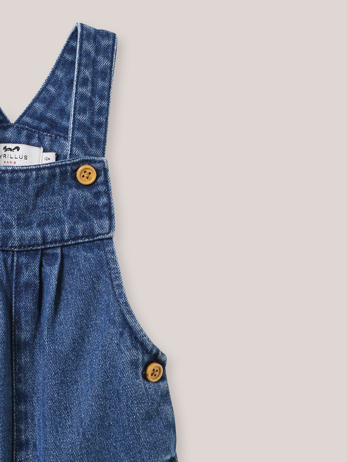 Salopette en denim Bébé