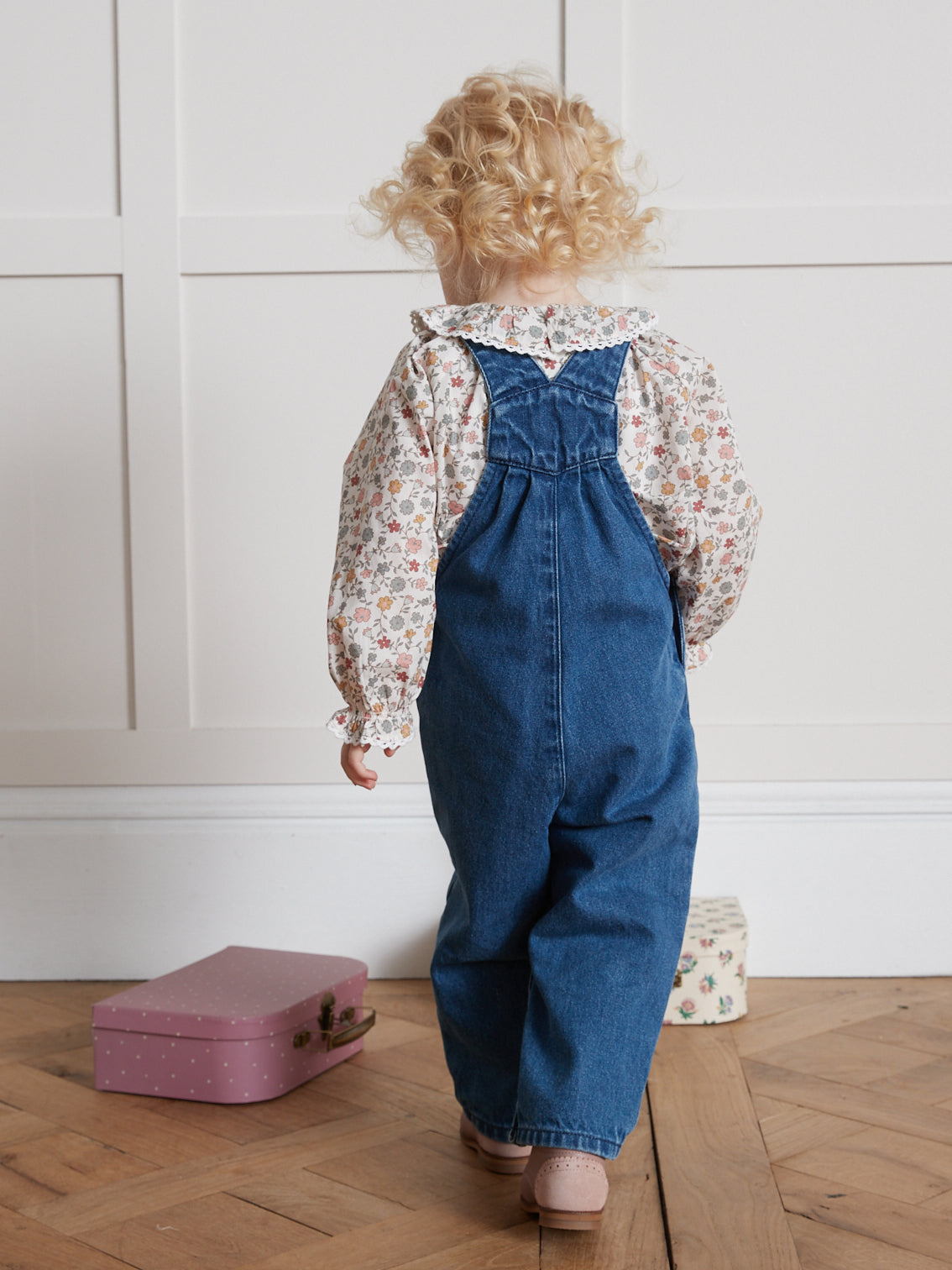 Salopette en denim Bébé