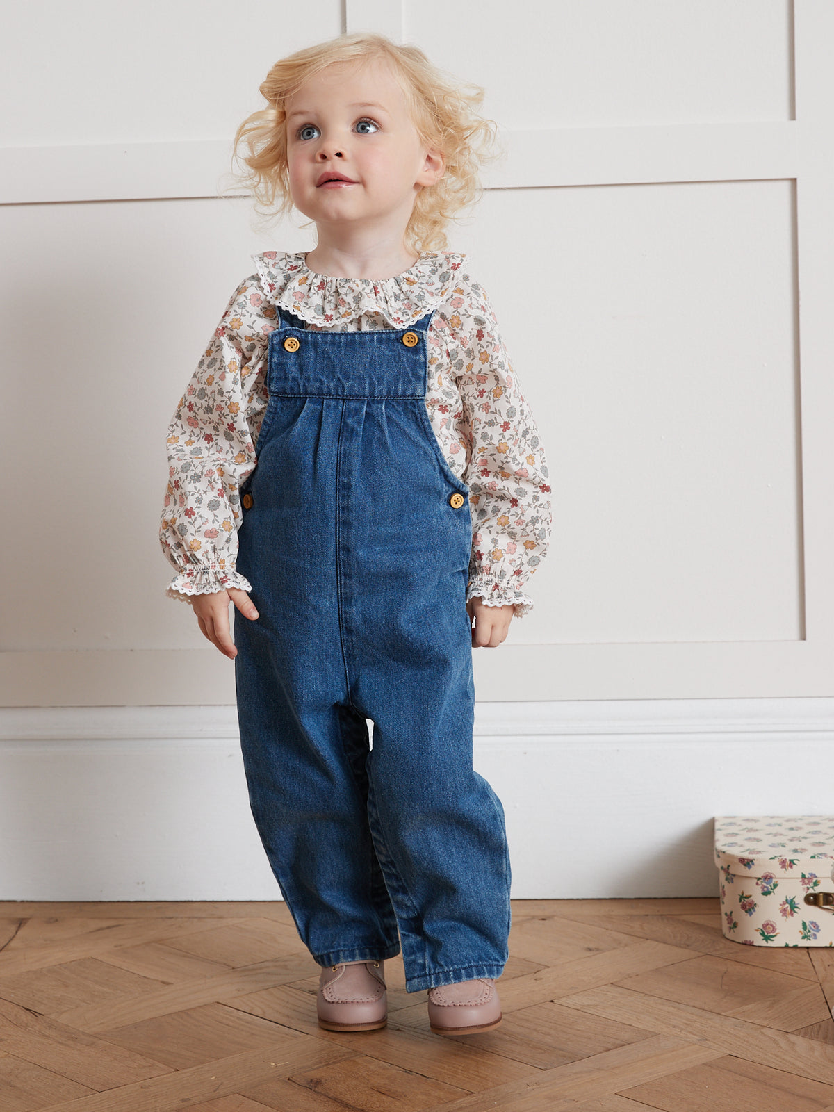 Salopette en denim Bébé