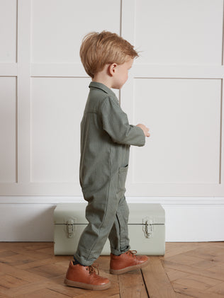 Baby-Overall mit Karomuster