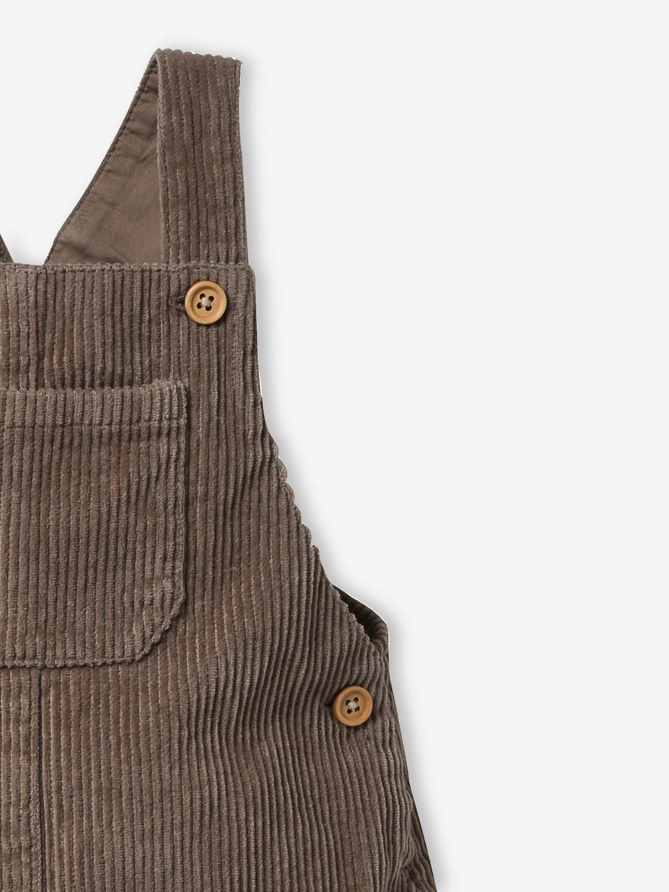 Salopette en velours à grosses côtes Bébé