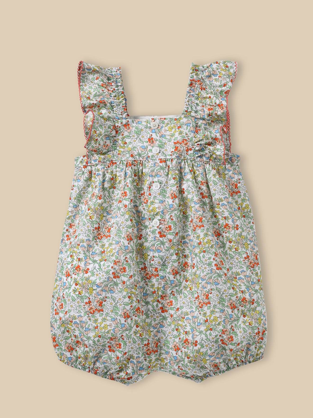 Combi-bloomer en tissu Liberty Bébé