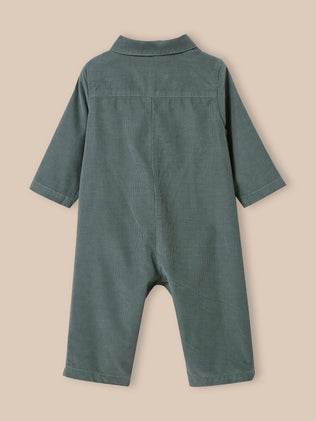 Combinaison en velours bébé