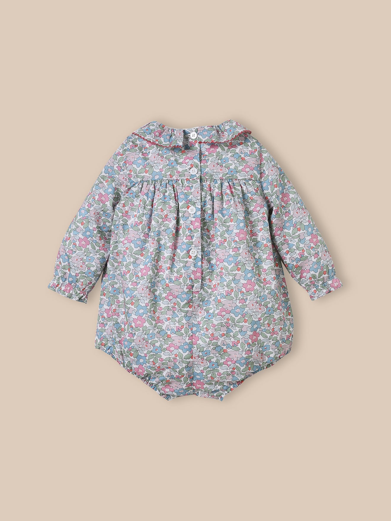 Barboteuse en tissu Liberty Bébé