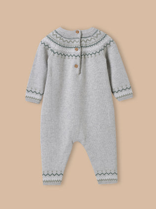 Combinaison en laine et coton biologique Bébé