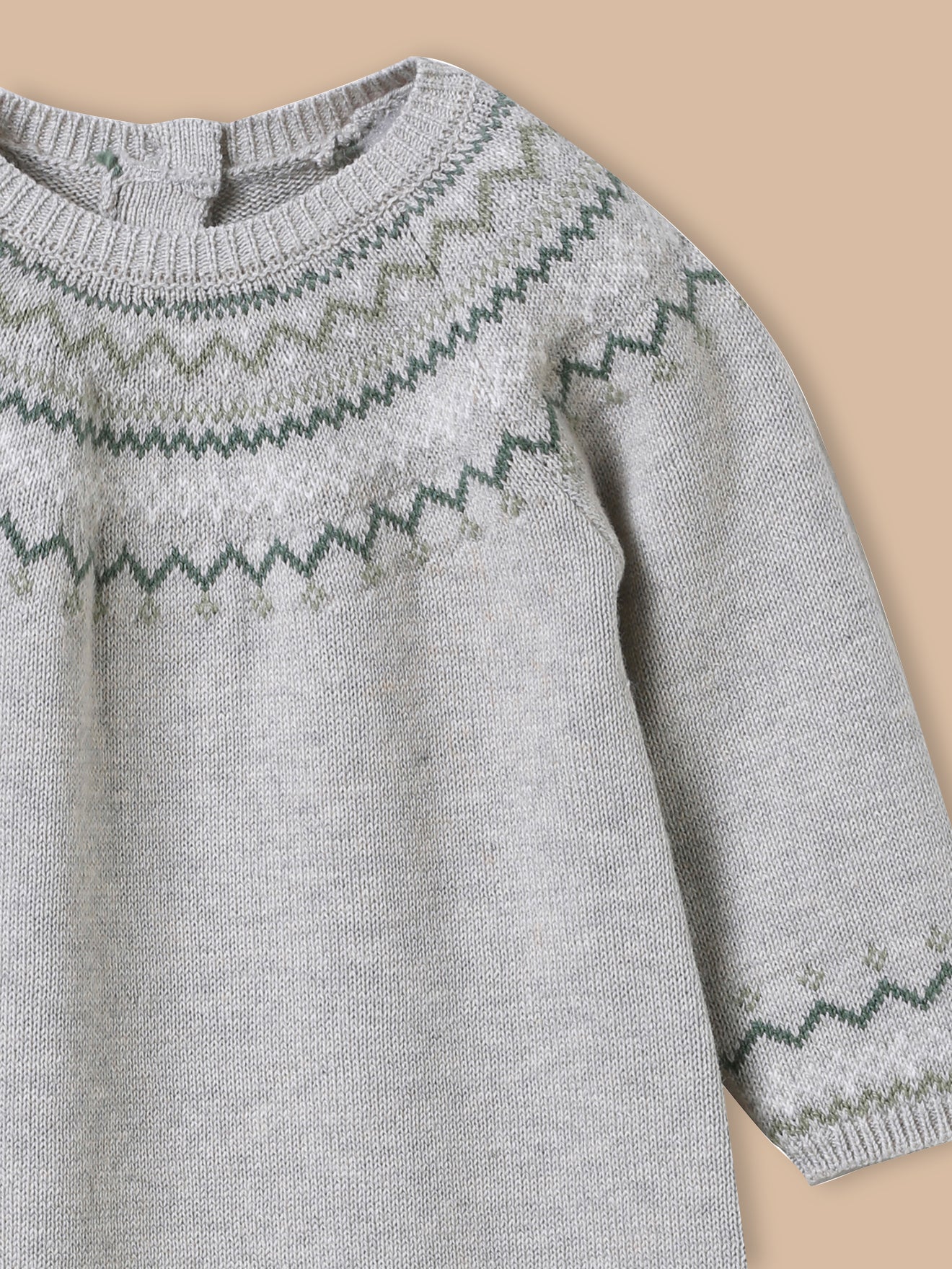 Combinaison en laine et coton biologique Bébé