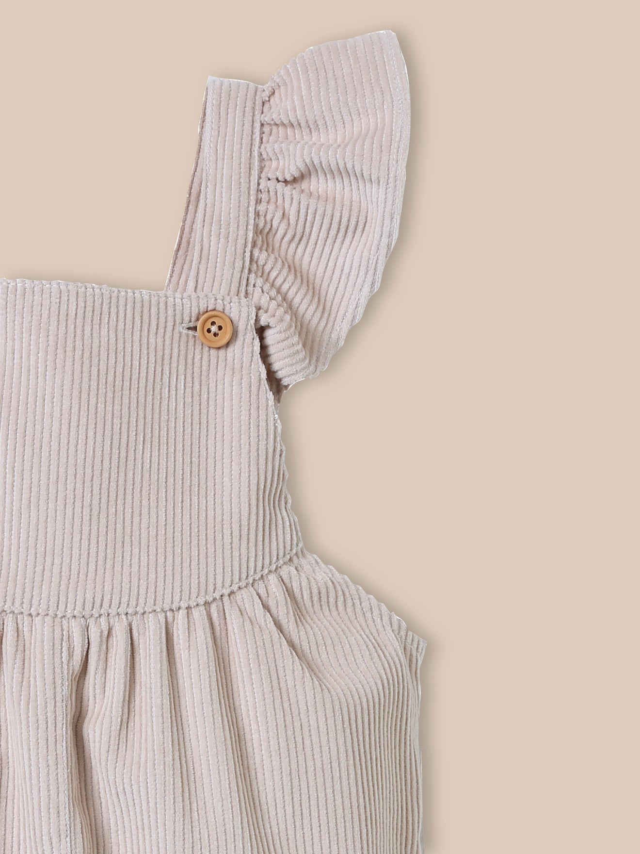 Salopette en velours à grosses côtes Bébé