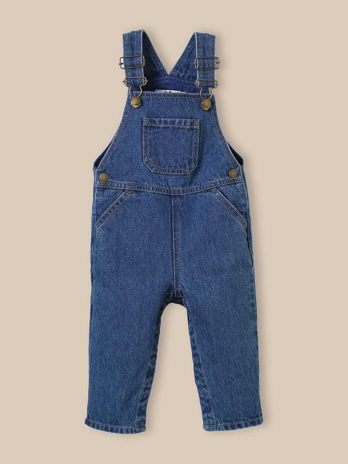 Baby-Latzhose aus Denim