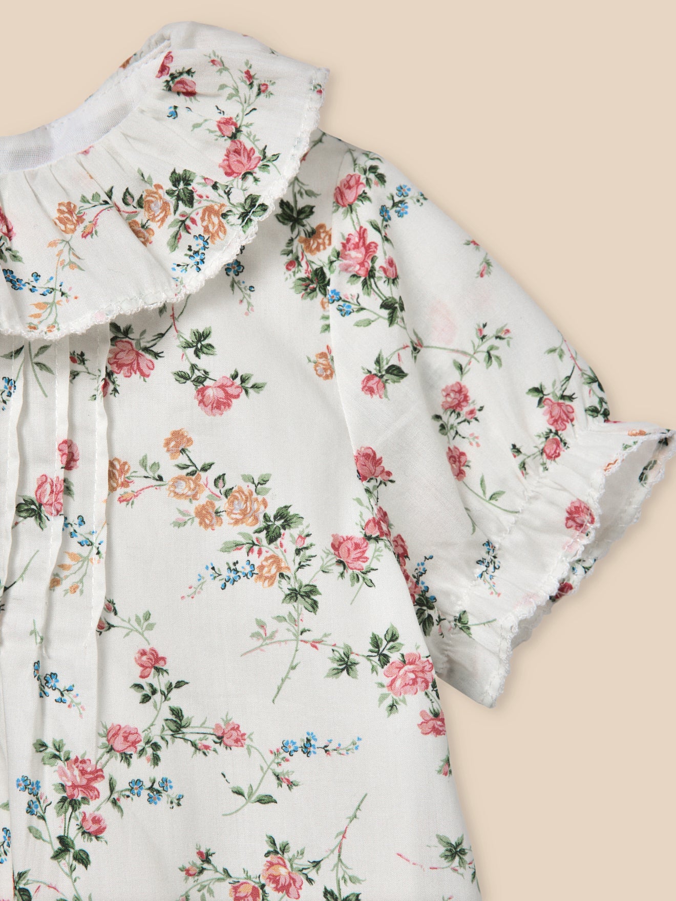 Schlafanzug, Baby, aus Liberty-Stoff