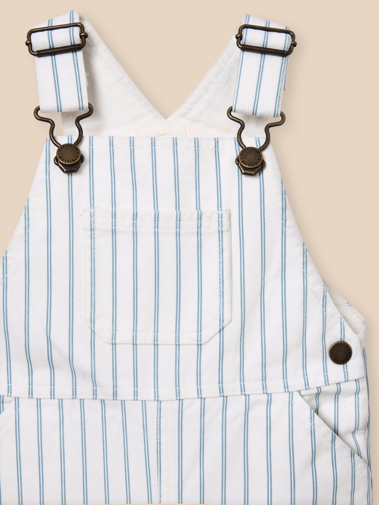 Salopette rayée Garçon