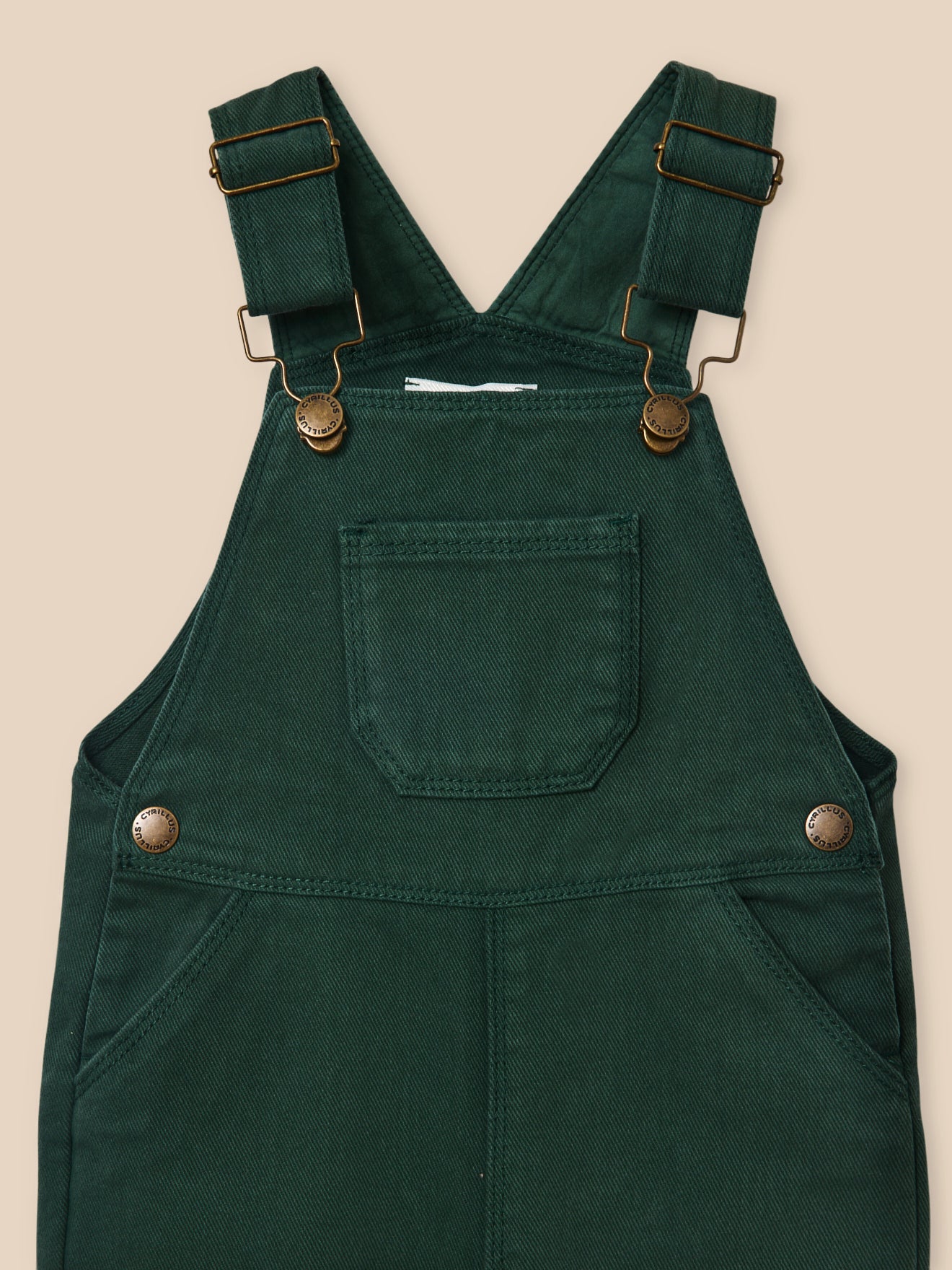 Salopette en twill Bébé