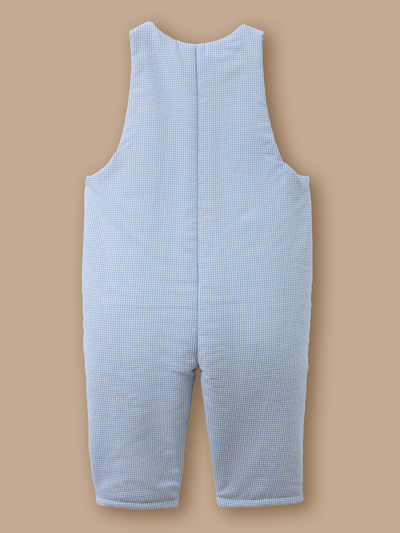Bedruckte Vichy-Latzhose Baby