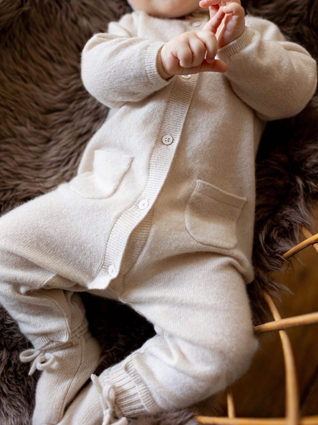 Combinaison en cachemire Bébé